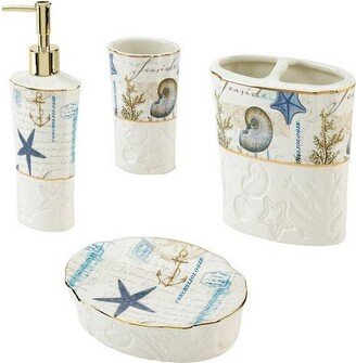 Antigua 4 Pc Bath Accessory Set