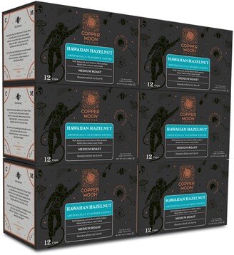 Copper Moon Coffee Hawaiian Hazelnut Single Serve Coffee Pods, 72 Count