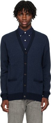 Navy Y-Neck Cardigan