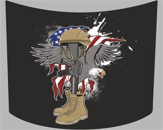 American Eagle Hood Wrap Vinyl Graphic Blackout Decal Camouflage H353