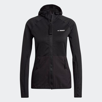 Women's TERREX Tech Fleece Light Hooded Hiking Jacket