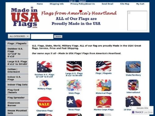 Madeinusaflags Promo Codes & Coupons