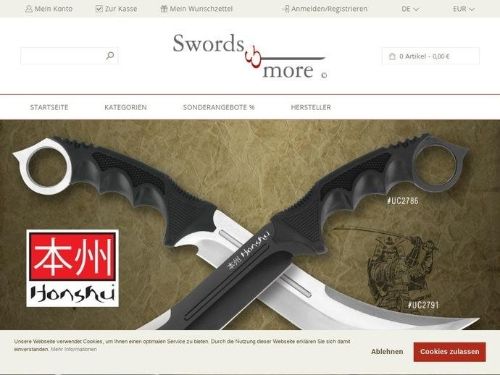 Swords-And-More.com Promo Codes & Coupons