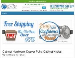 Simply Knobs and Pulls Promo Codes & Coupons