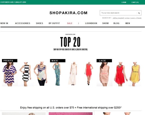 ShopAKIRA Promo Codes & Coupons