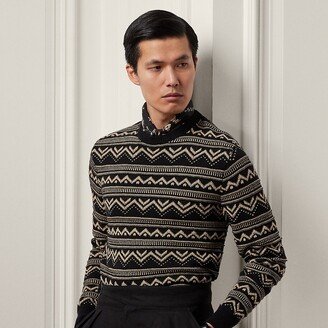 Ralph Lauren Patterned Silk-Cashmere Sweater