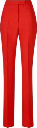 Straight Leg Tailored Trousers-BY