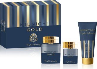 Men's 3-Pc. Midnight Gold Eau de Parfum Gift Set