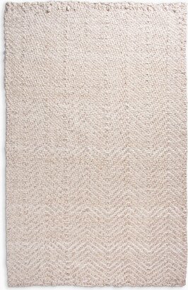 Wool and Jute Herringbone Rug