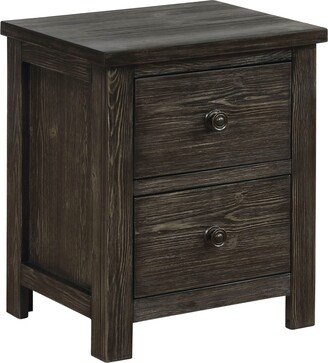 Attawa 2 Drawer Nightstand