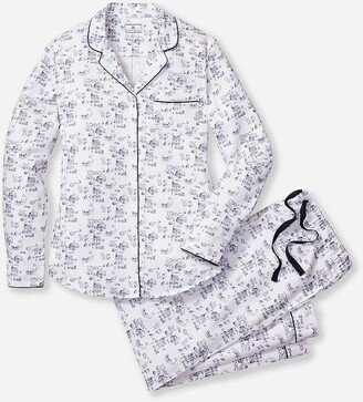 Petite Plume™ women's flannel pajama set