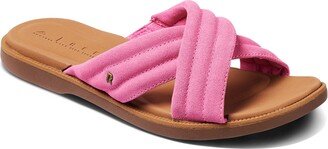 Lofty Lux Crisscross Slide Sandal