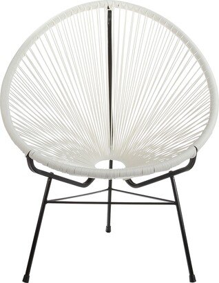 Handmade Acapulco Woven Basket Lounge Chair