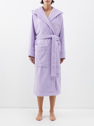 Hooded Cotton-terry Bathrobe