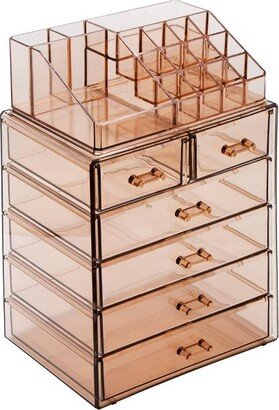 Cosmetic Makeup and Jewelry Case Organizer