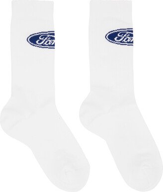 Sky High Farm Workwear White Farm Boys Do It Better Farm Socks