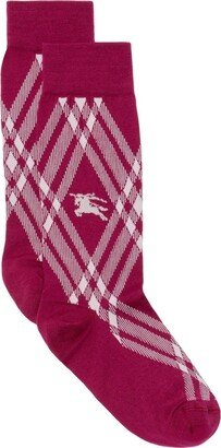 Equestrian Knight cotton-blend socks-AB