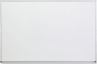 Universal Office UNIVERSAL Dry Erase Board Melamine 36 x 24 Satin-Finished Aluminum Frame 43623