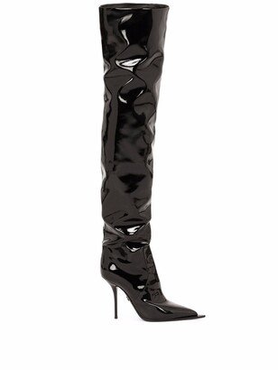 Cardinale 105mm thigh-high boots