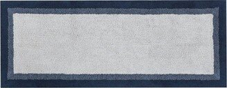 Salem Cotton Tufted Bath Rug Navy