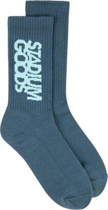 STADIUM GOODS® logo ''River'' crew socks