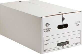 Business Source Storage Boxes Med Duty Ltr 12/CT WE 26747