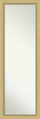 Landon Gold-tone on The Door Full Length Mirror, 17.38 x 51.38