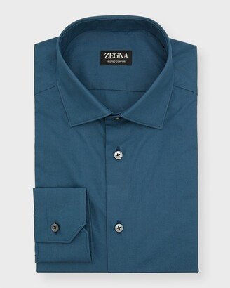 Men's Trofeo Comfort Cotton Dress Shirt-AA