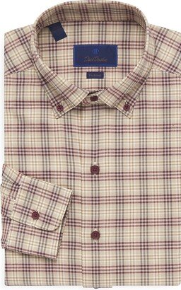 Fusion Windowpane Plaid Shirt