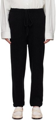 Black Cashmere Lounge Pants