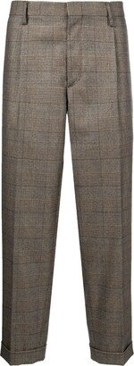 Plaid Tailored Trousers