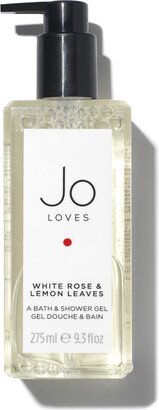 Jo Loves White Rose & Lemon Leaves A Bath & Shower Gel