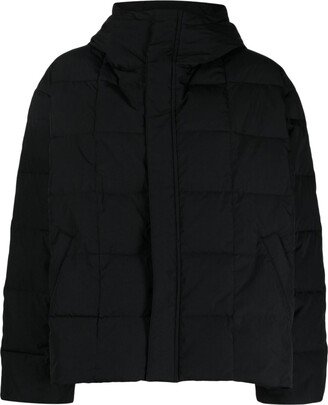 Hooded Quilted Padded Jacket-AA