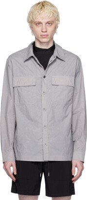 Gray Patch Pocket Shirt