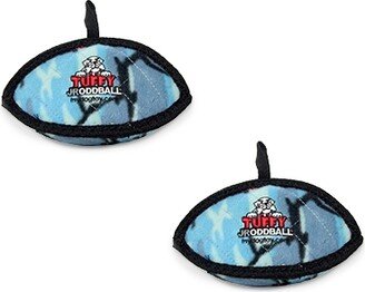 Tuffy Jr Odd Ball Camo Blue, 2-Pack Dog Toys