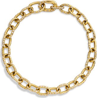Imogen Diamond Chain Yellow Gold Bracelet