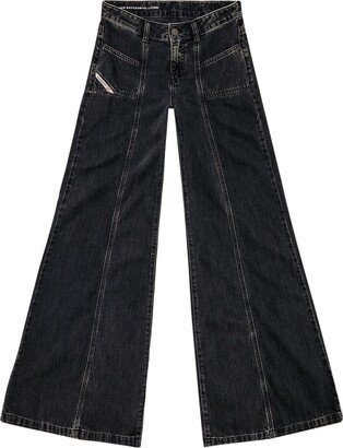 D-Akki mid-rise bootcut-jeans-AA