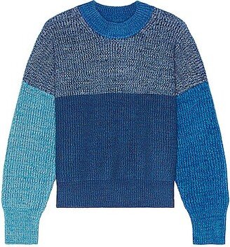 Waste Yarn Project Laerke Sweater in Blue