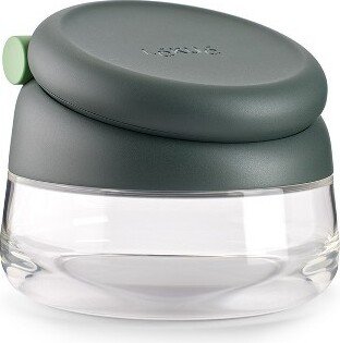 Salt Cellar, Glass and ABS, 16.9 oz, Black