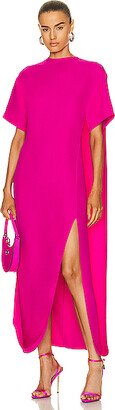 High Slit Dress in Fuchsia