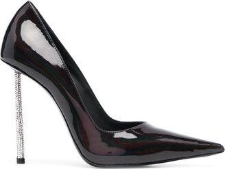 Bella 120mm patent-leather pumps-AA