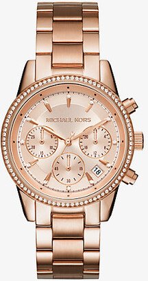 Ritz Rose Gold-Tone Watch