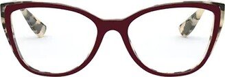 Cat-Eye Frame Glasses-AV