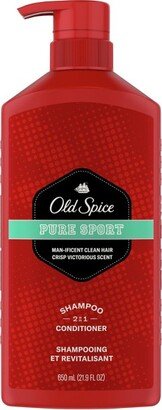 Pure Sport 2-in-1 Men's Shampoo and Conditioner - 21.9 fl oz