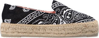 ‘Bandana’ Espadrilles - Black