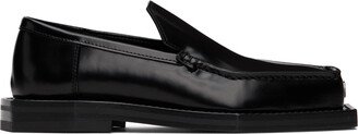 Black 3D Vector Loafers