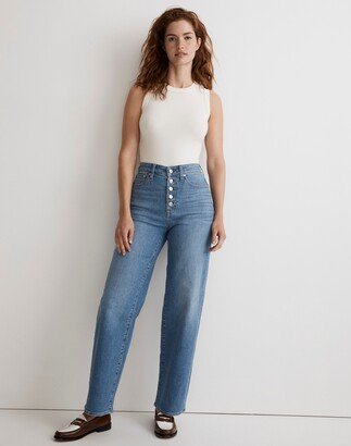 The Curvy Perfect Vintage Wide-Leg Crop Jean in Ohlman Wash