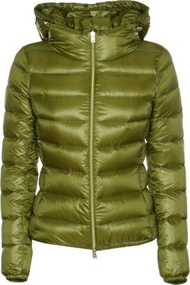 Zipped Padded Jacket-AE