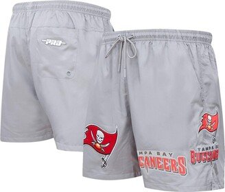 Men's Pro Standard Pewter Tampa Bay Buccaneers Woven Shorts