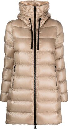 Suyen quilted hooded coat-AA